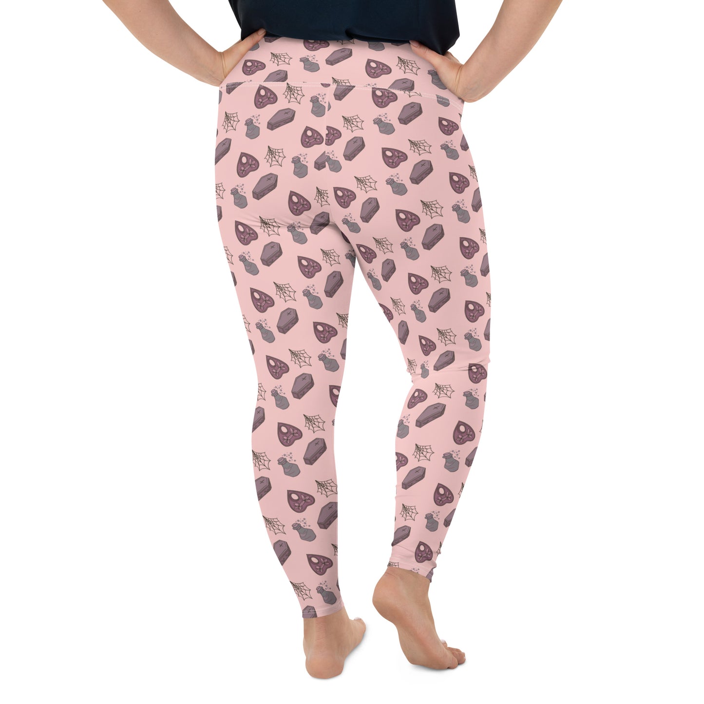 Haunted Communication - All-Over Print Plus Size Leggings